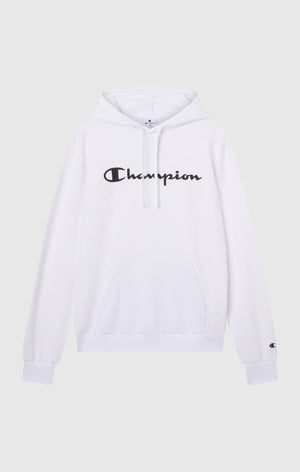 Men’s Lightweight Hooded Sweatshirt with Maxi Printed Logo