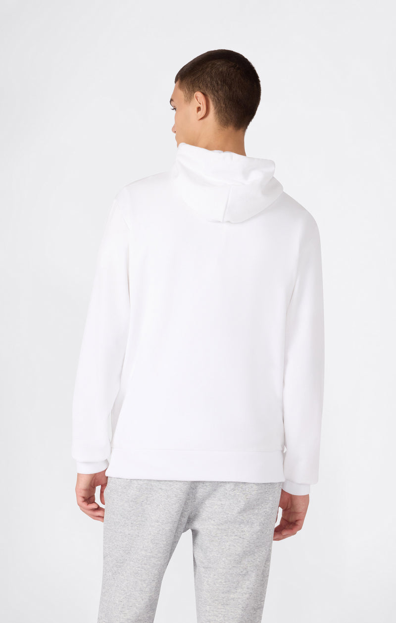 Men’s Lightweight Hooded Sweatshirt with Maxi Printed Logo