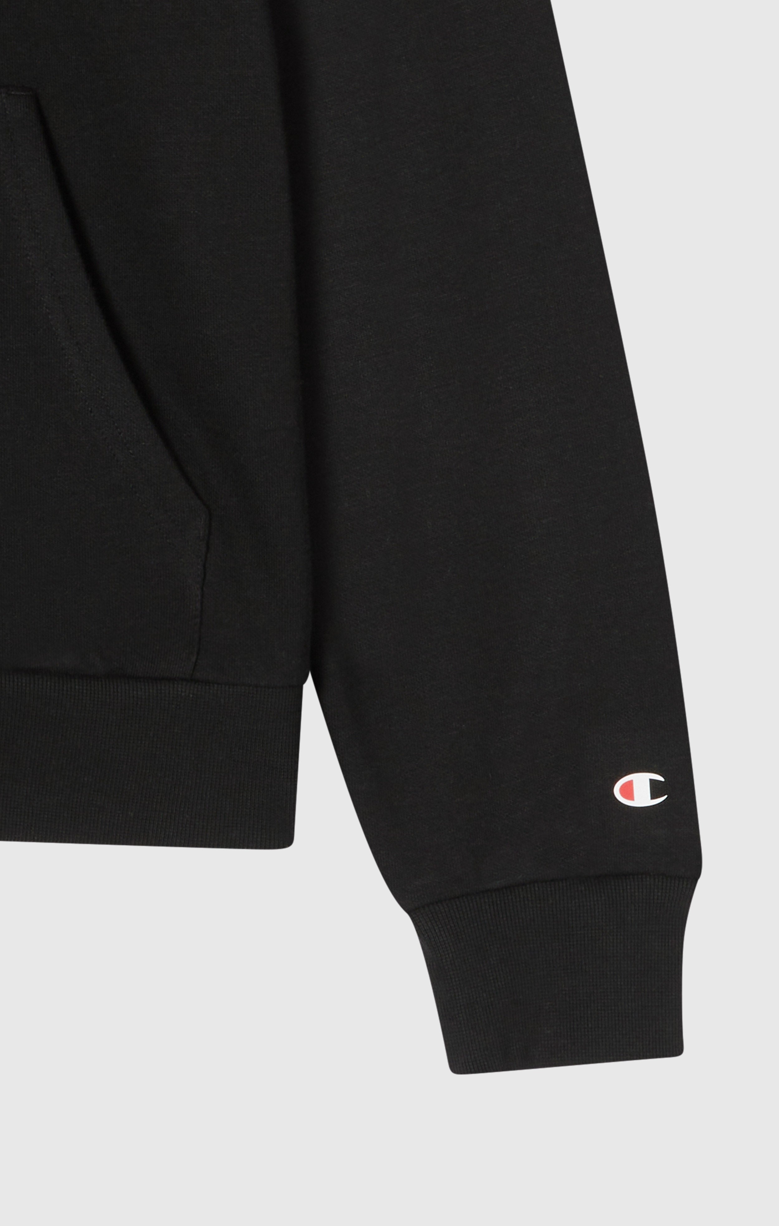 Men’s Lightweight Full Zip Hooded Sweatshirt with Maxi Printed Logo