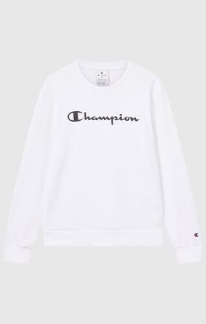 Men’s Lightweight Crewneck Sweatshirt with Maxi Printed Logo