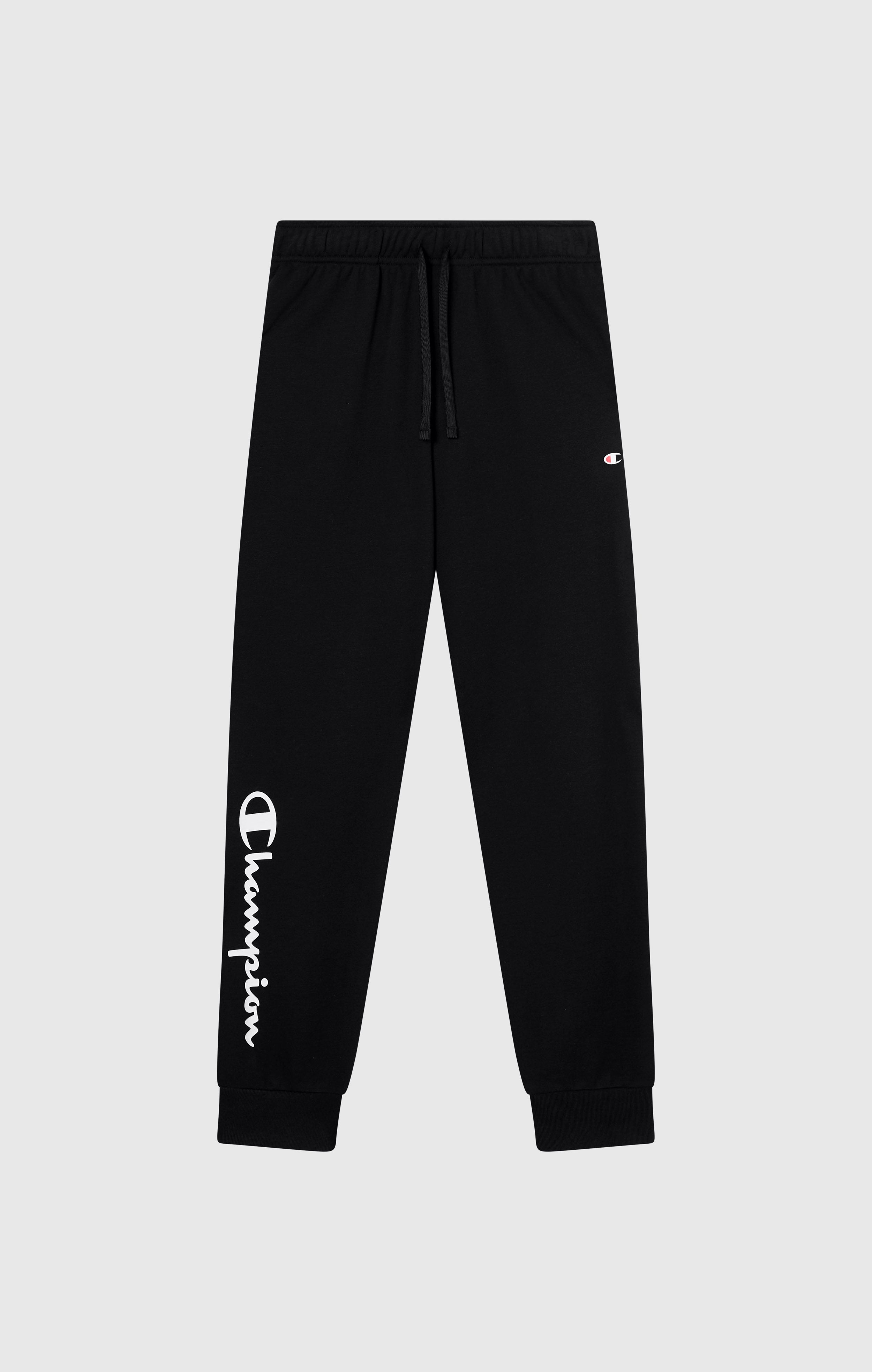 Men’s Lightweight Jogger Pants with Rib Cuffs and Maxi Printed Logo