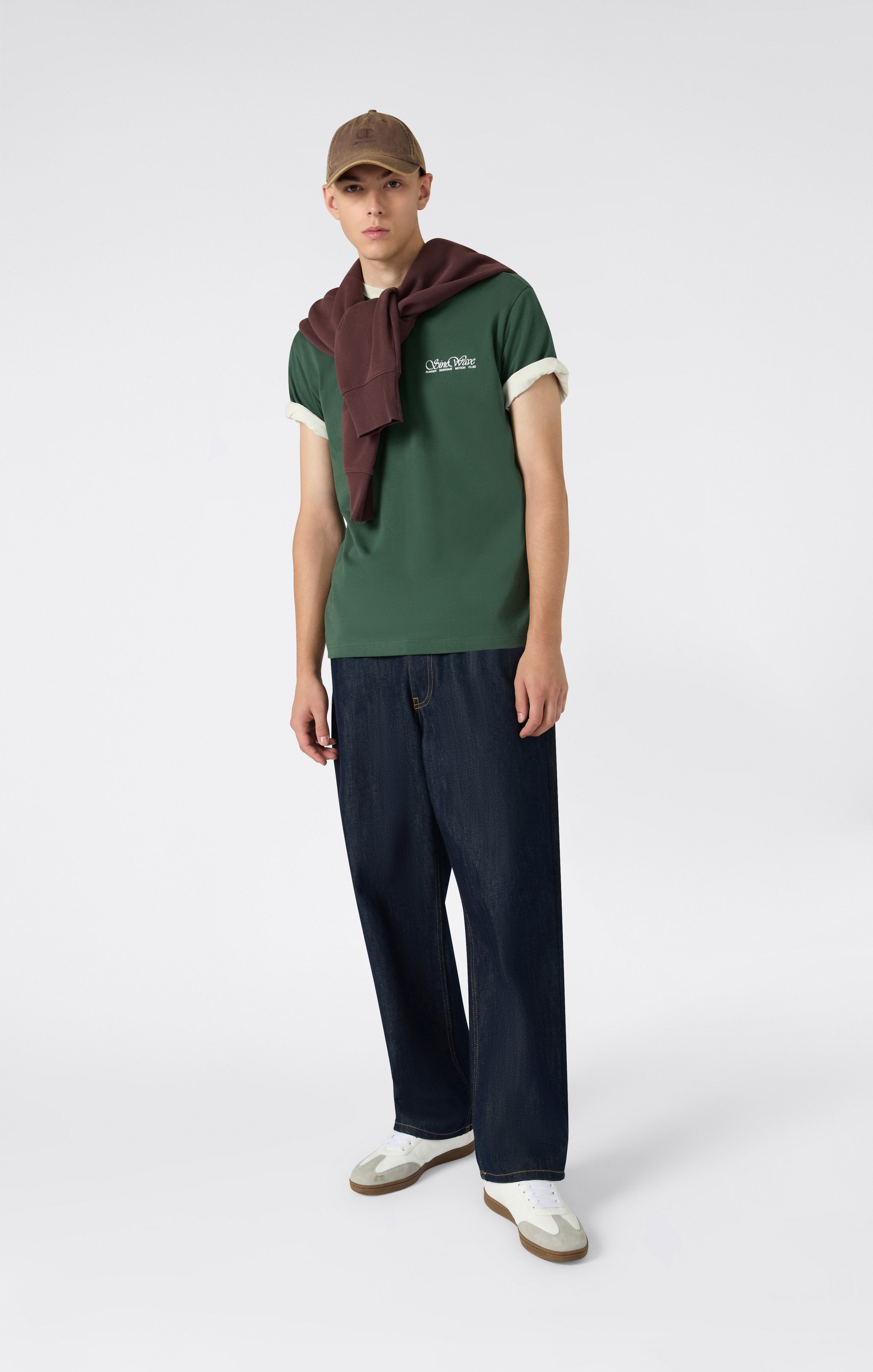 Grafik-T-Shirt REVERSE WEAVE für Herren