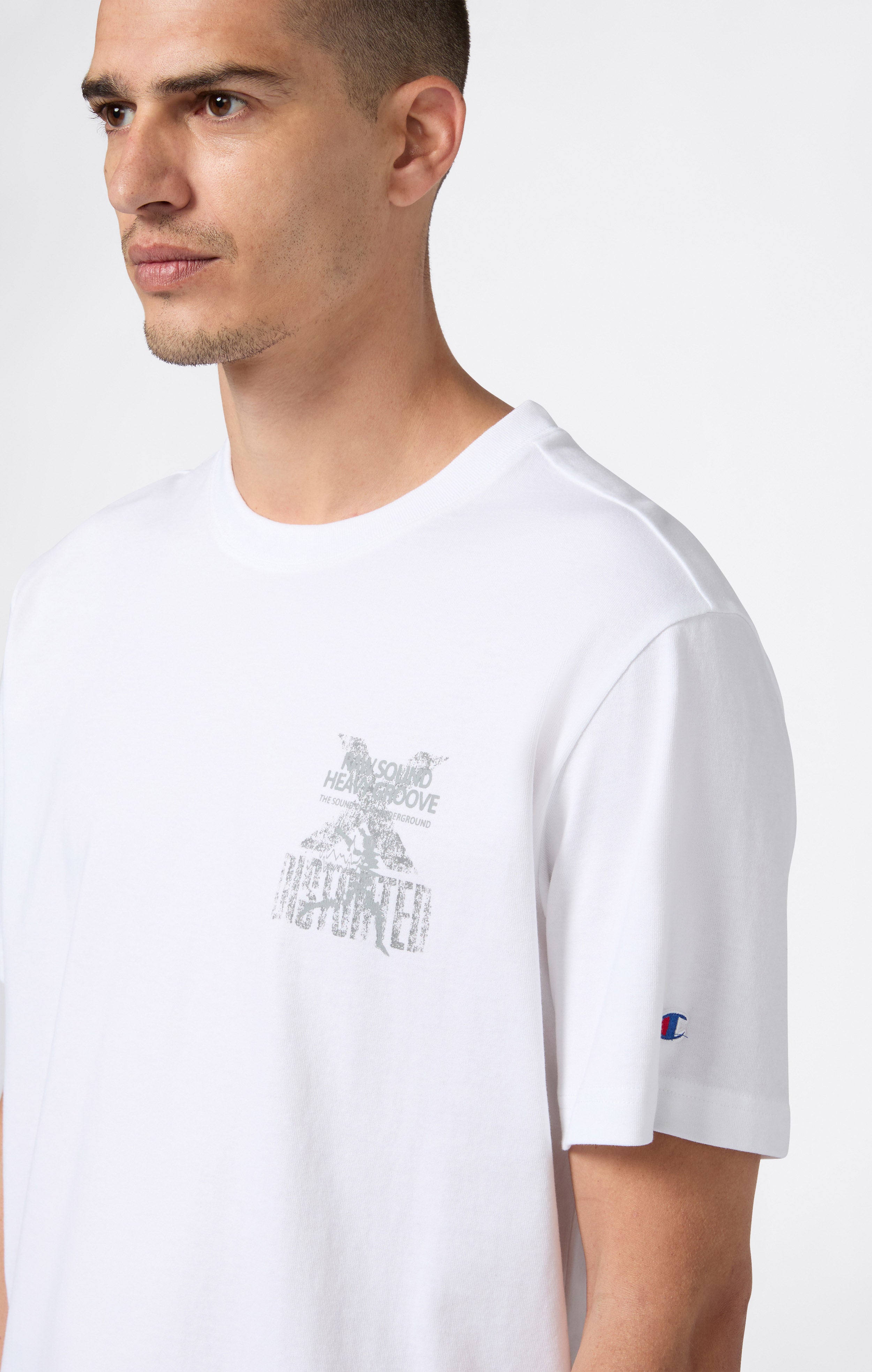 Grafik-T-Shirt REVERSE WEAVE für Herren