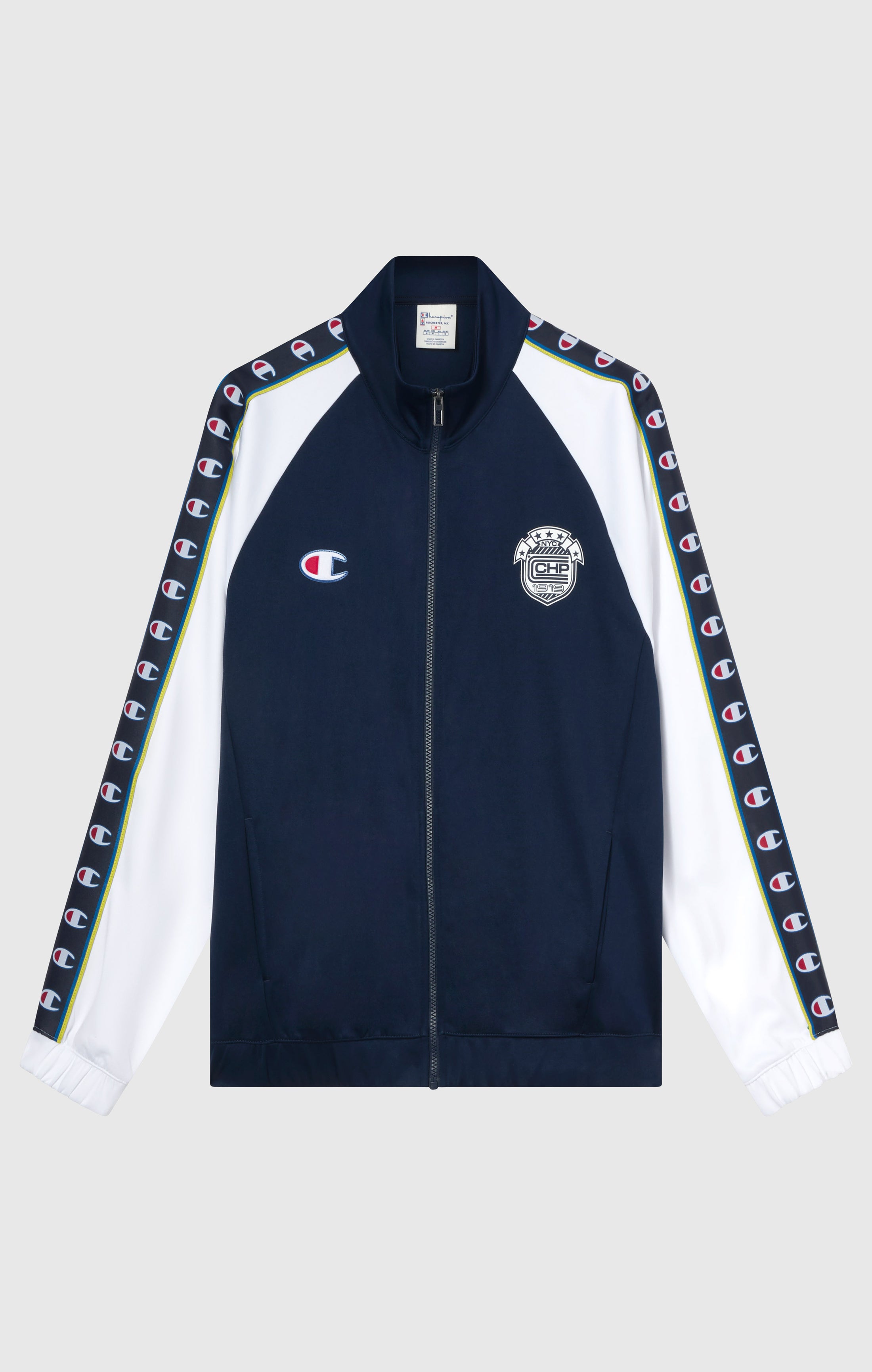 Felpa con Zip Intera da Uomo Sport Heritage