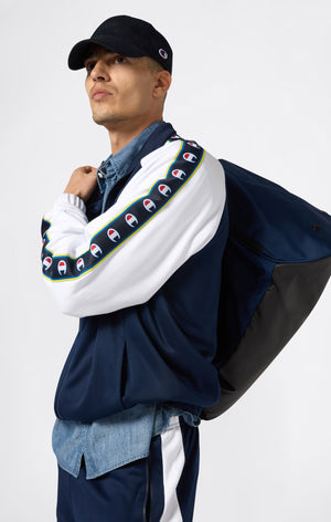 Felpa con Zip Intera da Uomo Sport Heritage