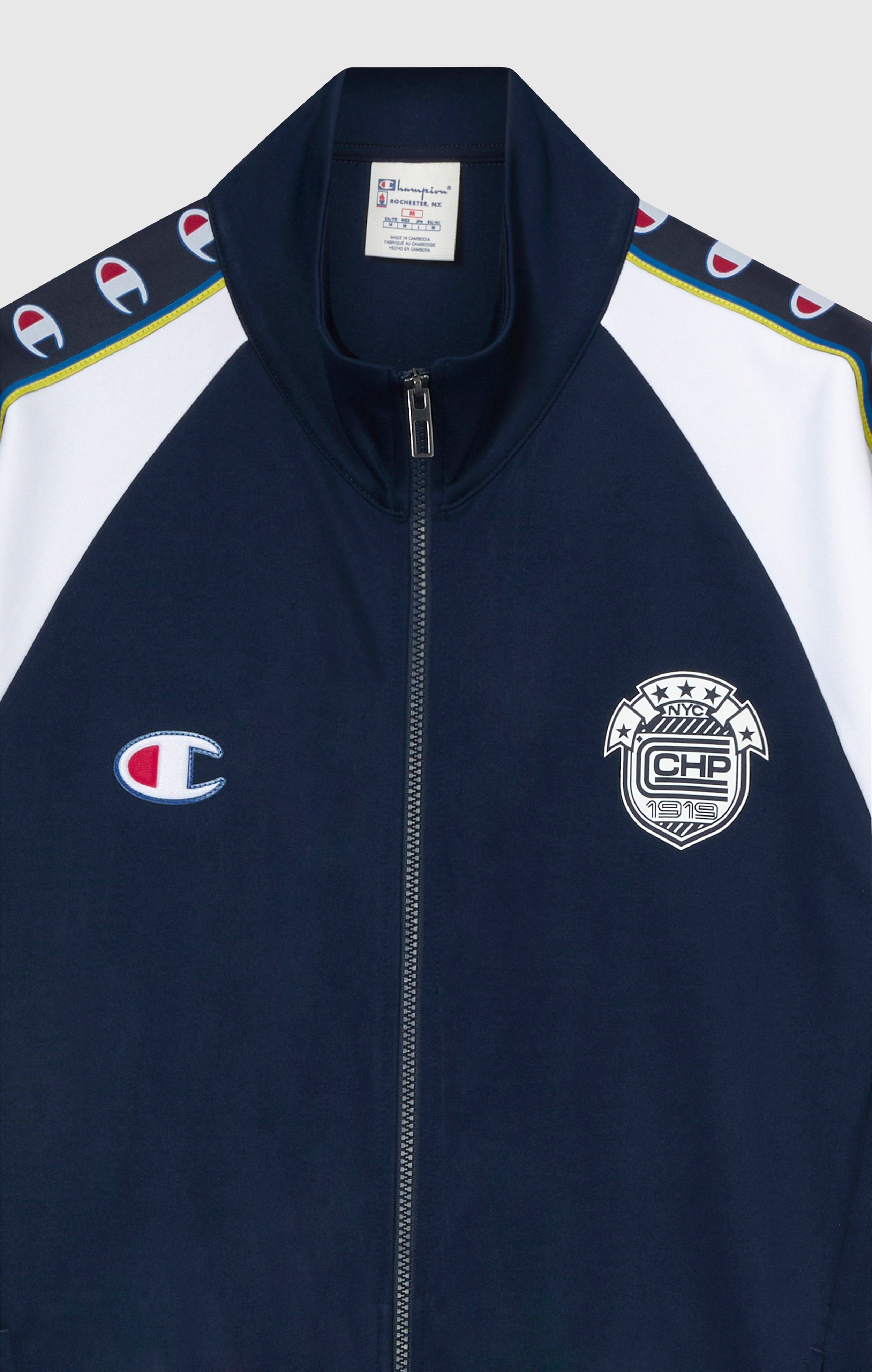 Herren Sweatshirt mit Durchgehendem Reißverschluss Sport Heritage