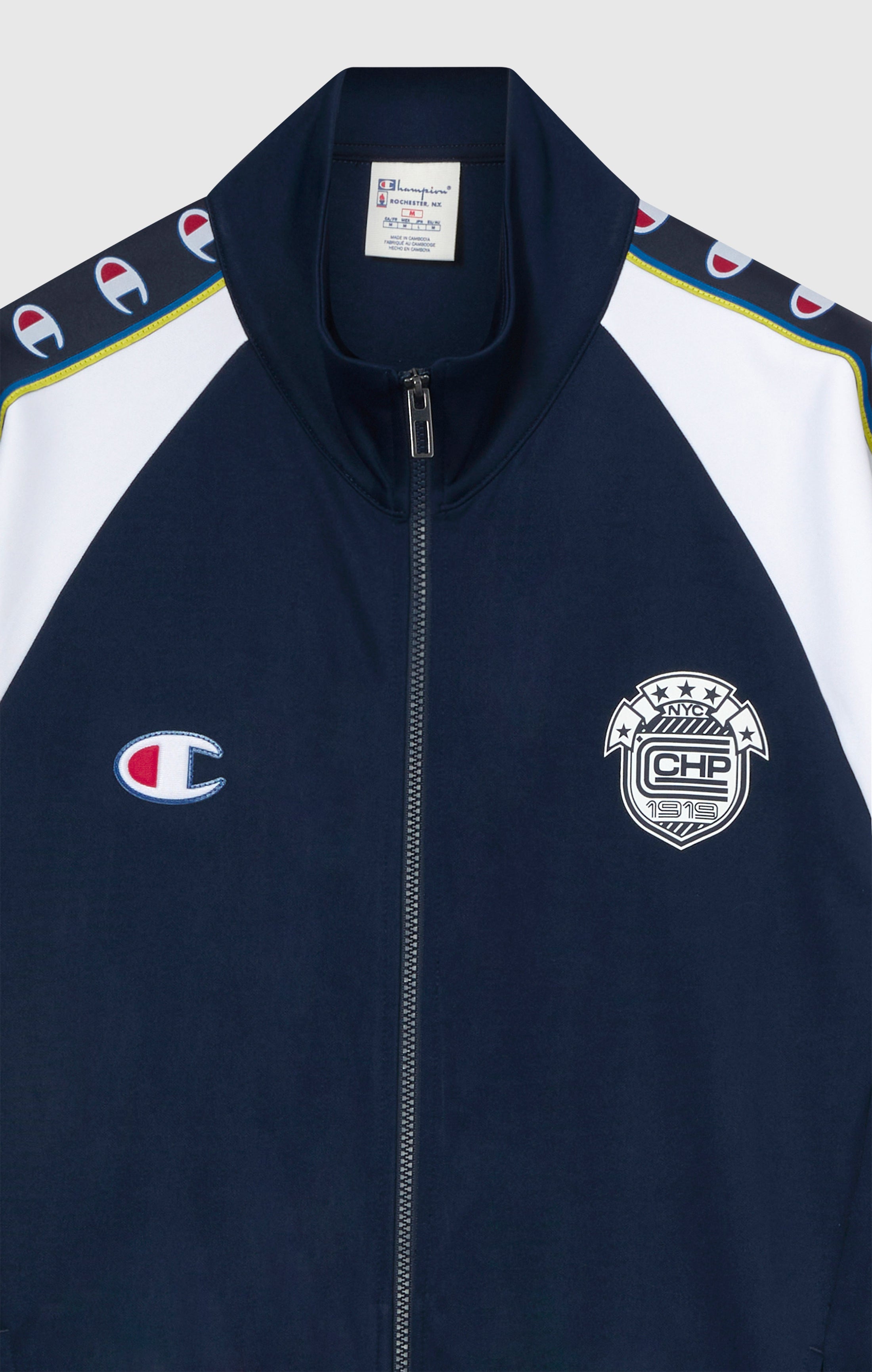 Felpa con Zip Intera da Uomo Sport Heritage