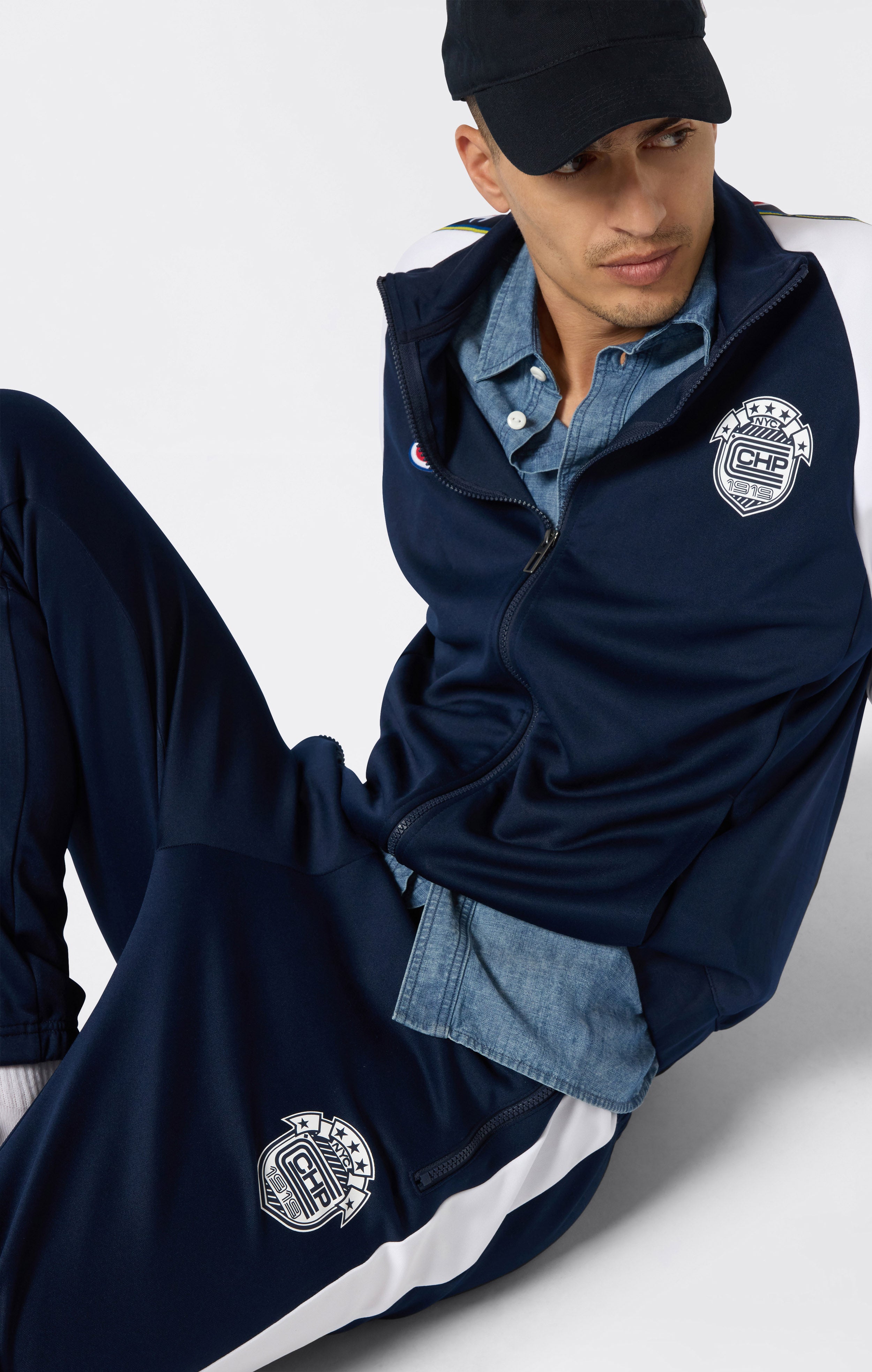 Pantalon de Survêtement à Poignets Élastiques pour Homme Sport Heritage