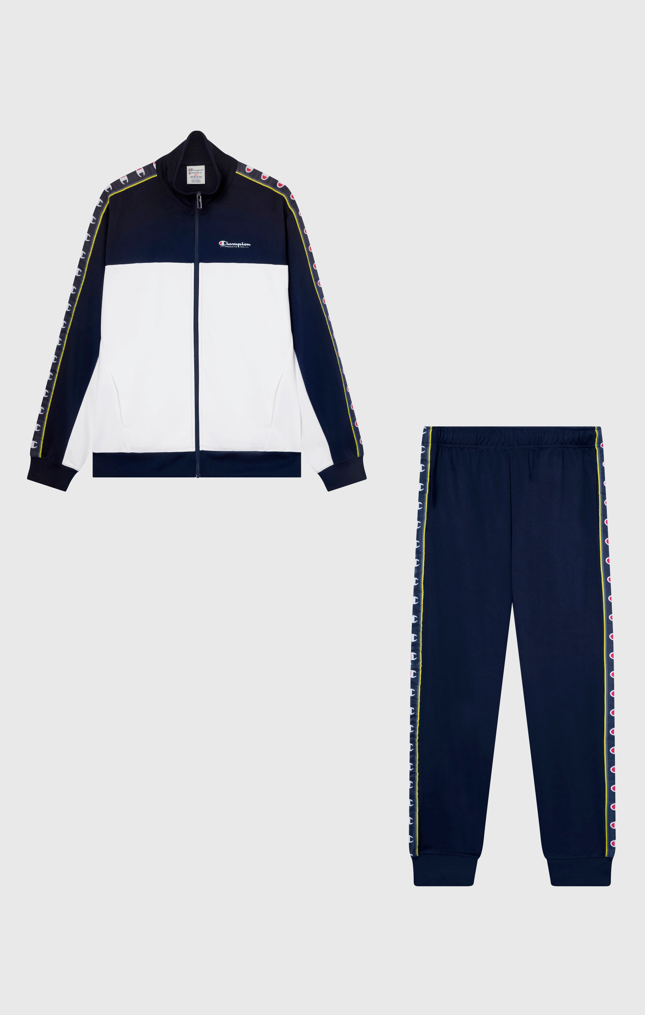 Tuta con Zip Intera in Interlock da Uomo