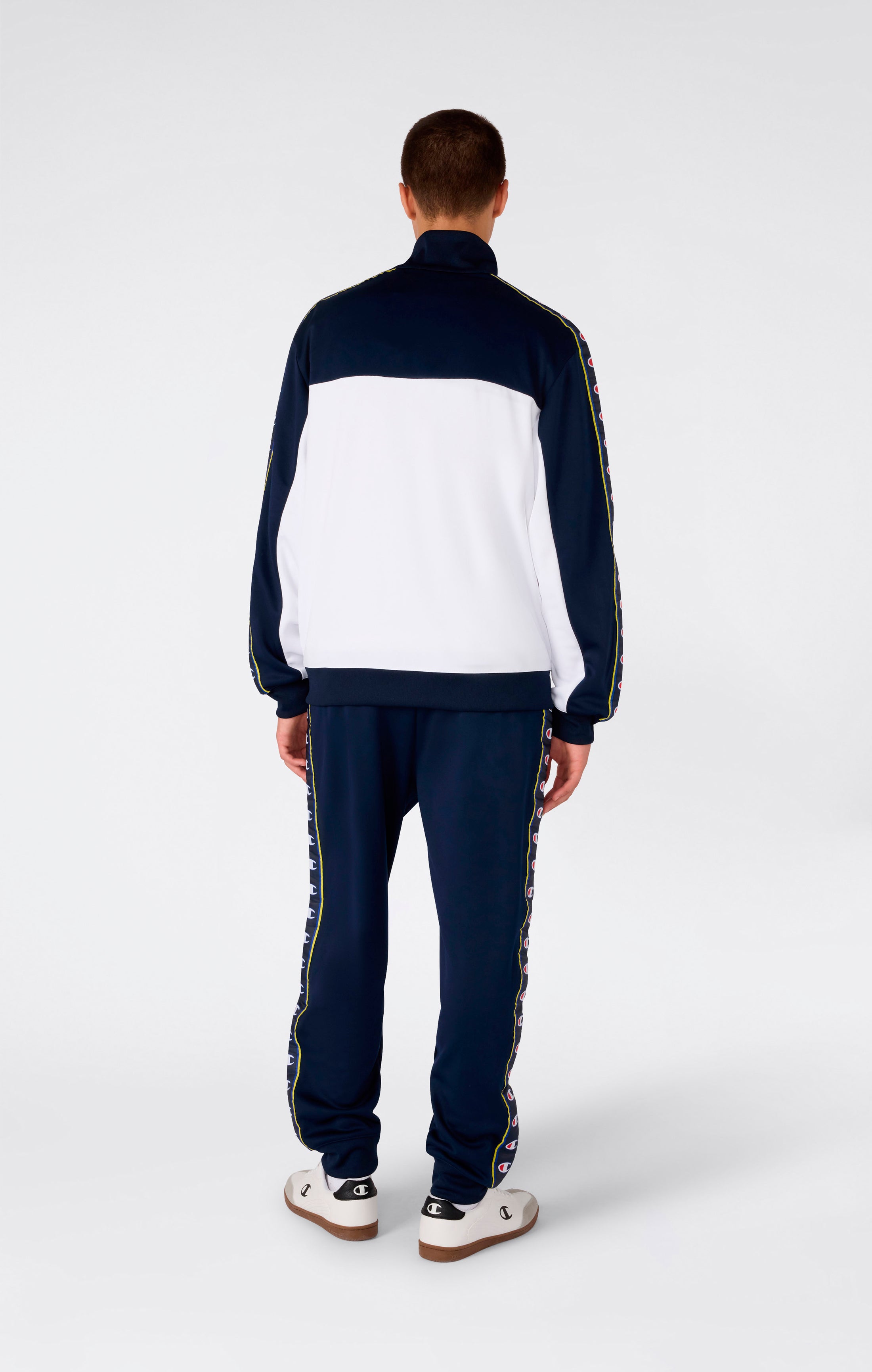 Tuta con Zip Intera in Interlock da Uomo