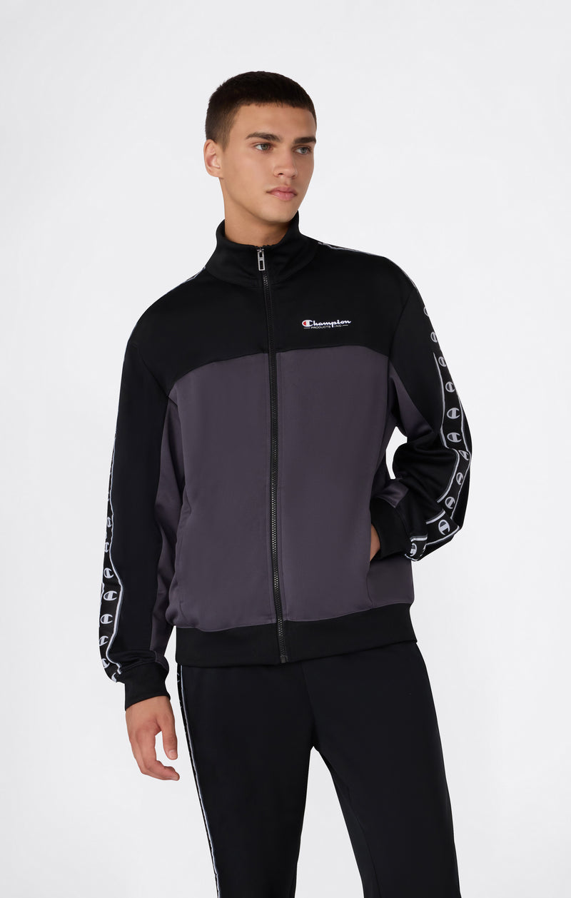 Men's Full Zip Interlock Tracksuit
