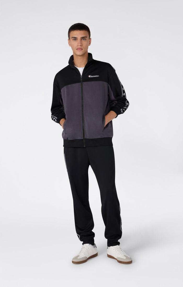 Men's Full Zip Interlock Tracksuit