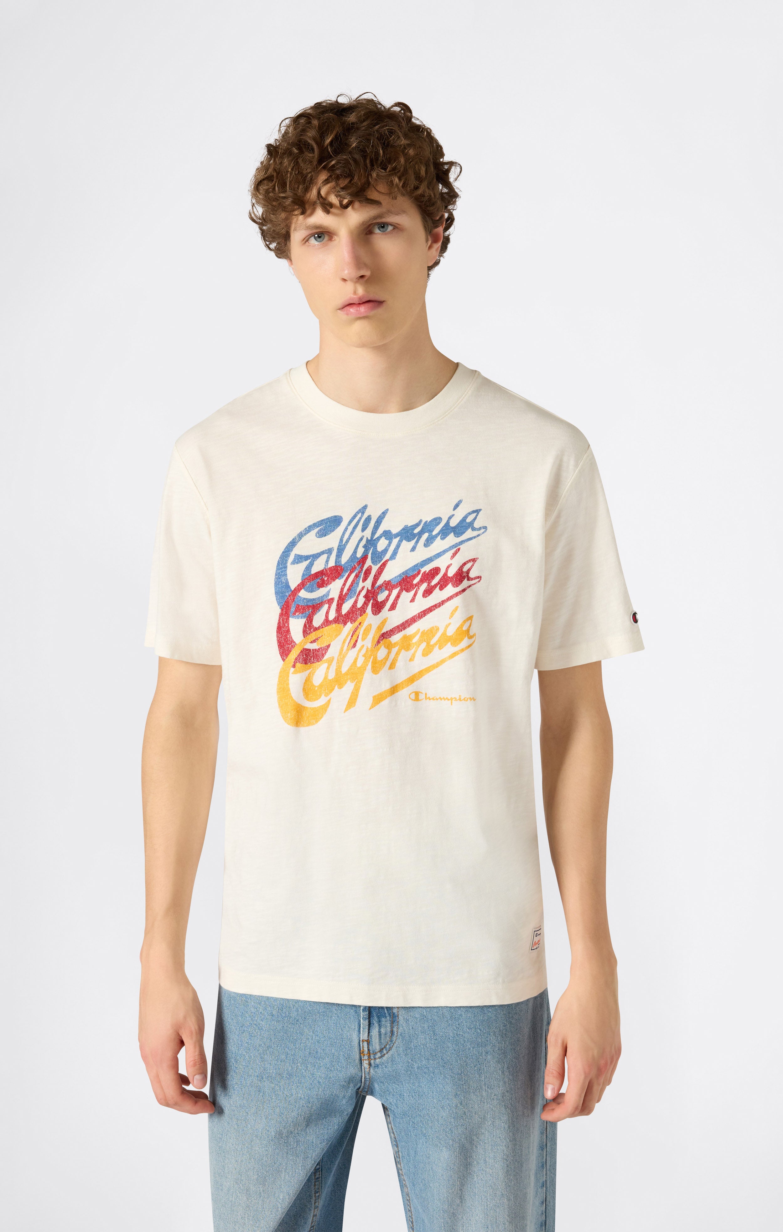 T-shirt avec Graphique en Coton pour Homme