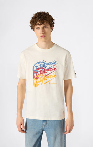 T-shirt avec Graphique en Coton pour Homme
