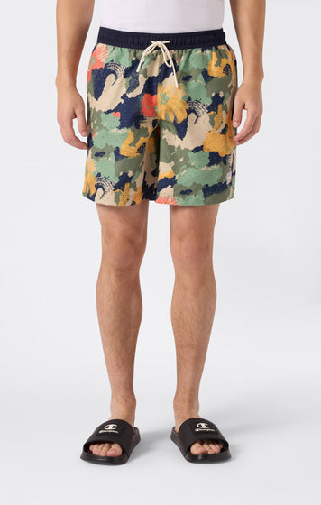Costume da Bagno 7” Board Fit con Stampa da Uomo