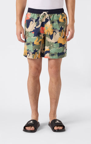 Bañador 7” Board Fit Con Estampado Para Hombre