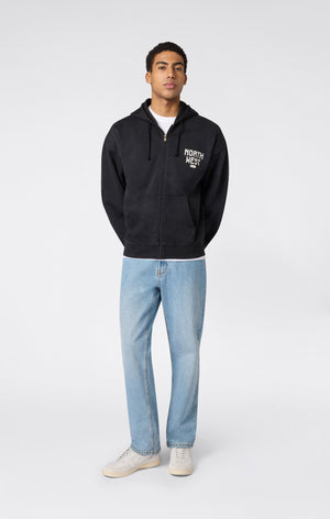 Men’s East West Full Zip Hooded Sweatshirt