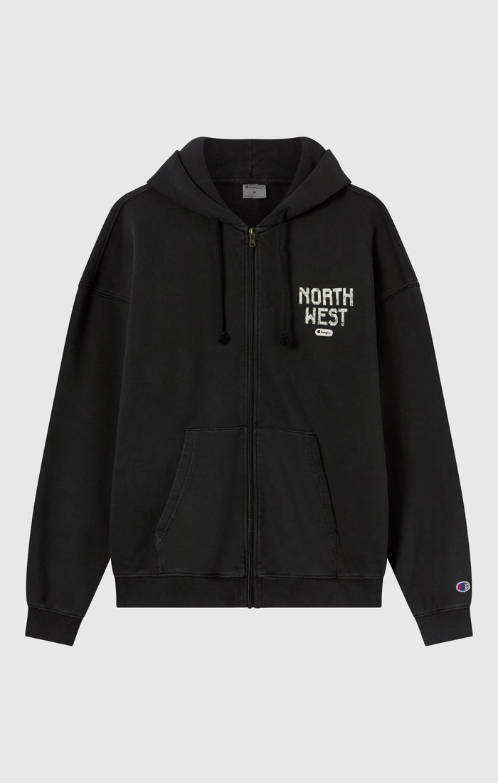 Sweat à Capuche Zippé East West pour Homme