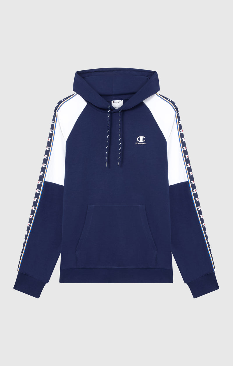 Men’s Interlock Tape Logo Hooded Sweatshirt