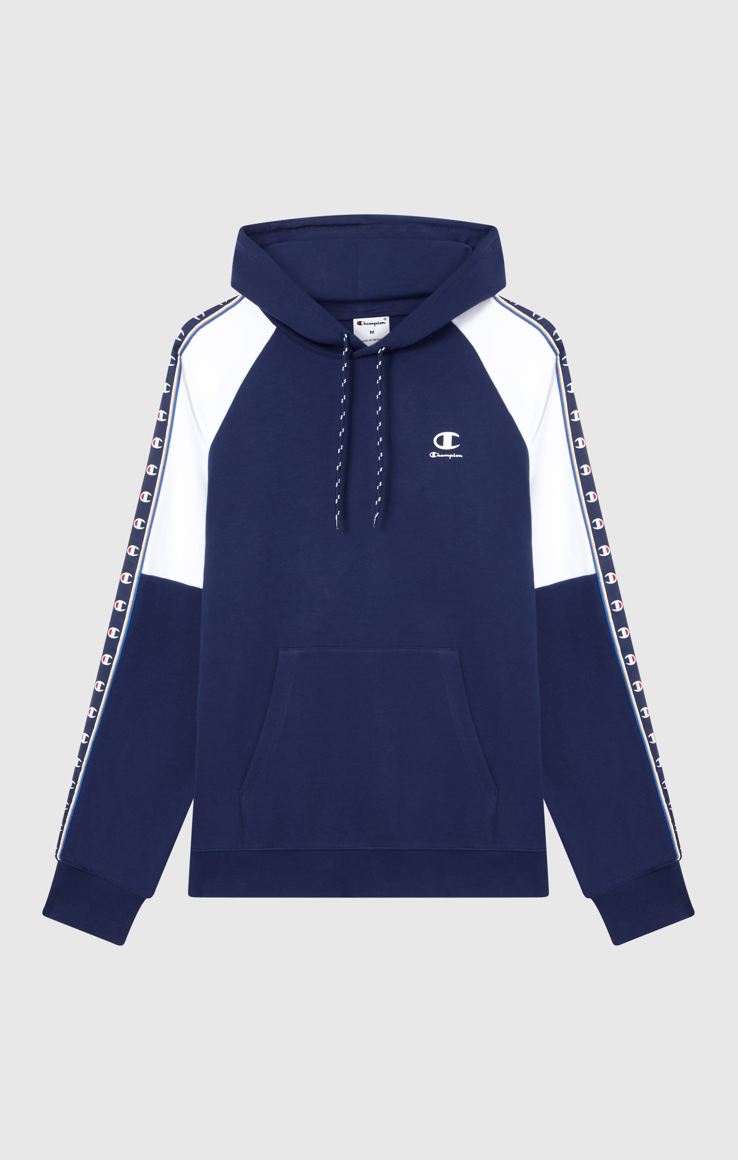 Men’s Interlock Tape Logo Hooded Sweatshirt