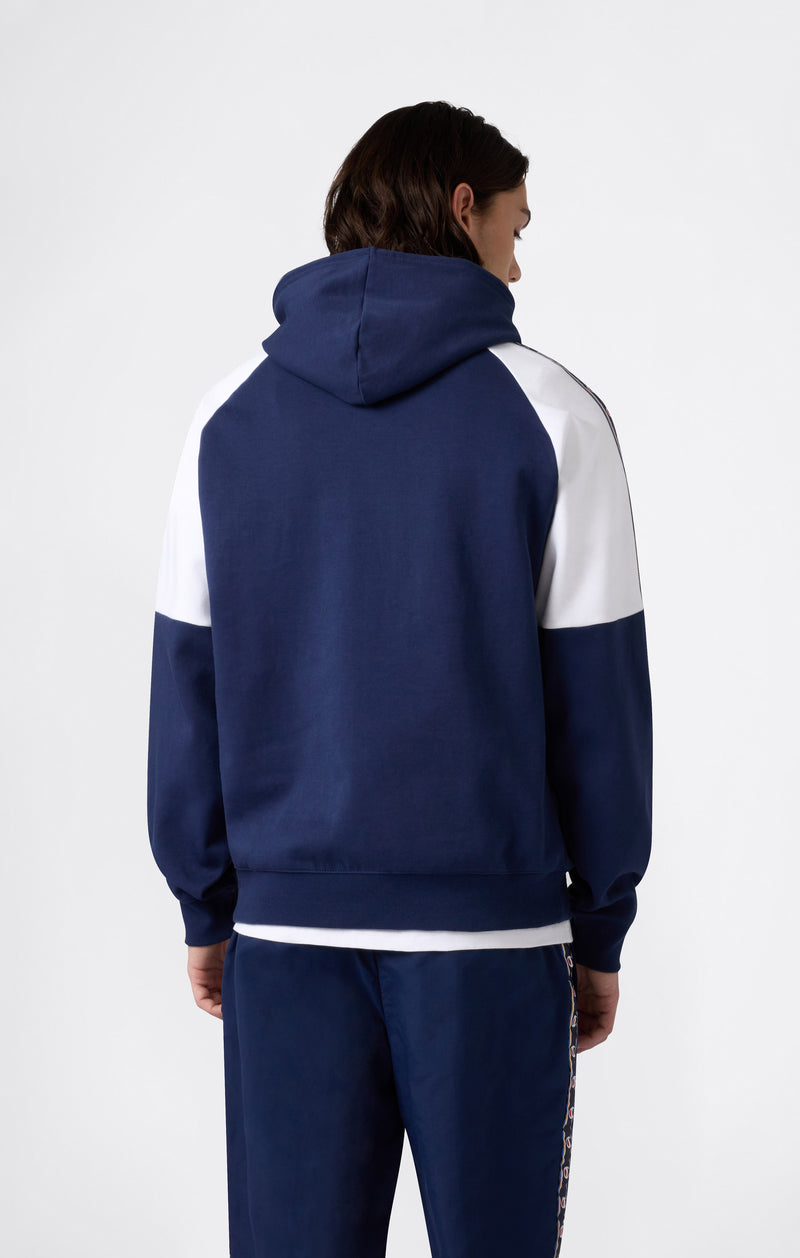 Men’s Interlock Tape Logo Hooded Sweatshirt