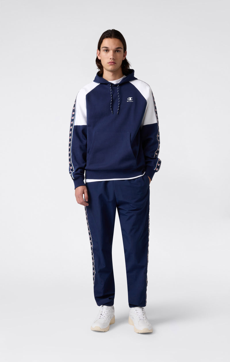 Men’s Interlock Tape Logo Hooded Sweatshirt