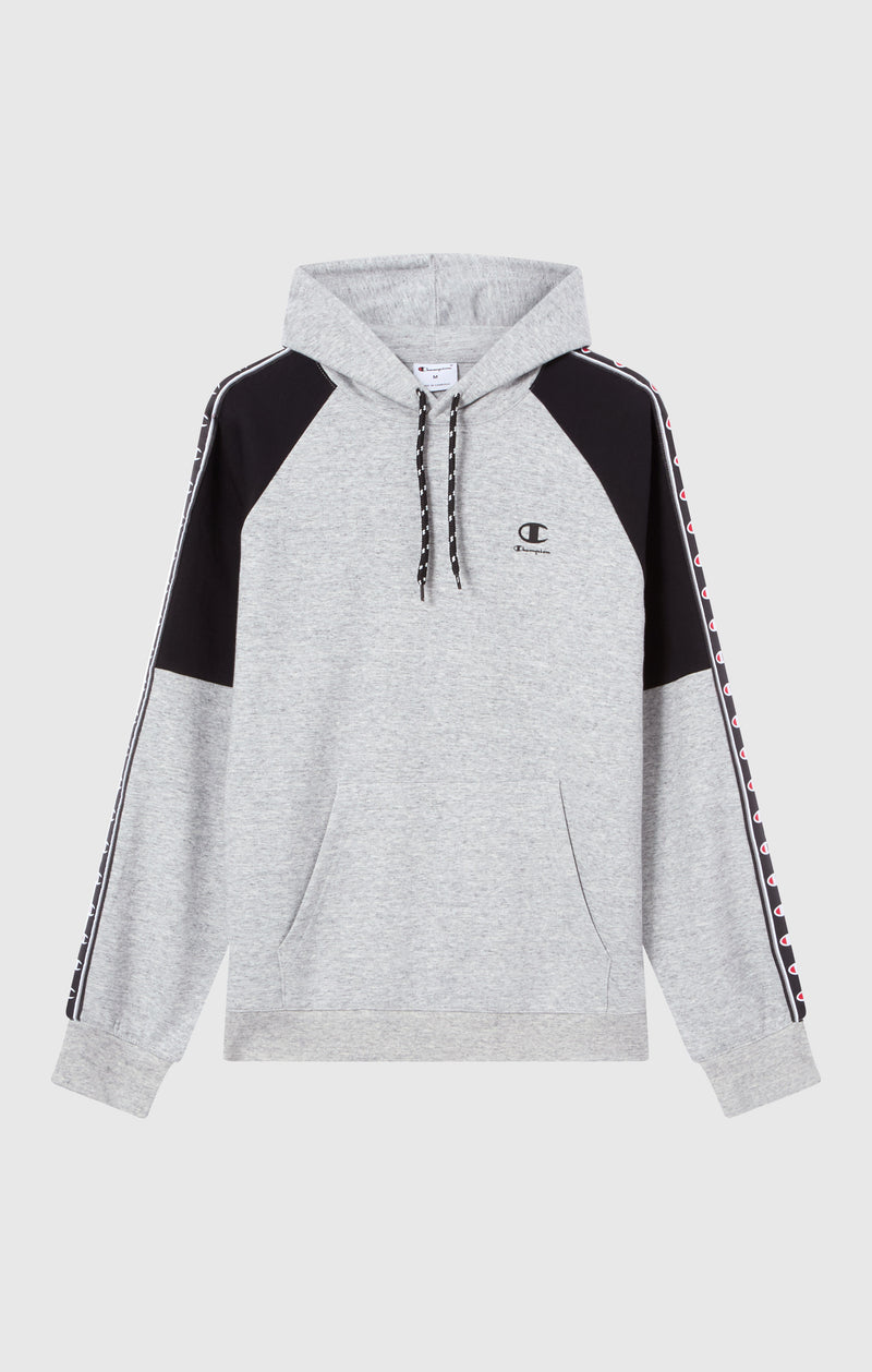 Men’s Interlock Tape Logo Hooded Sweatshirt