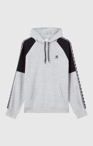 Men’s Interlock Tape Logo Hooded Sweatshirt