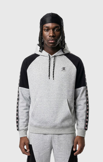Men’s Interlock Tape Logo Hooded Sweatshirt