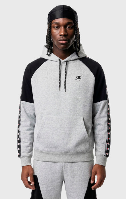 Men’s Interlock Tape Logo Hooded Sweatshirt