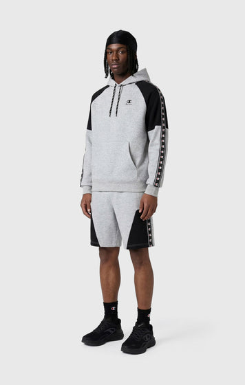 Men’s Interlock Tape Logo Hooded Sweatshirt