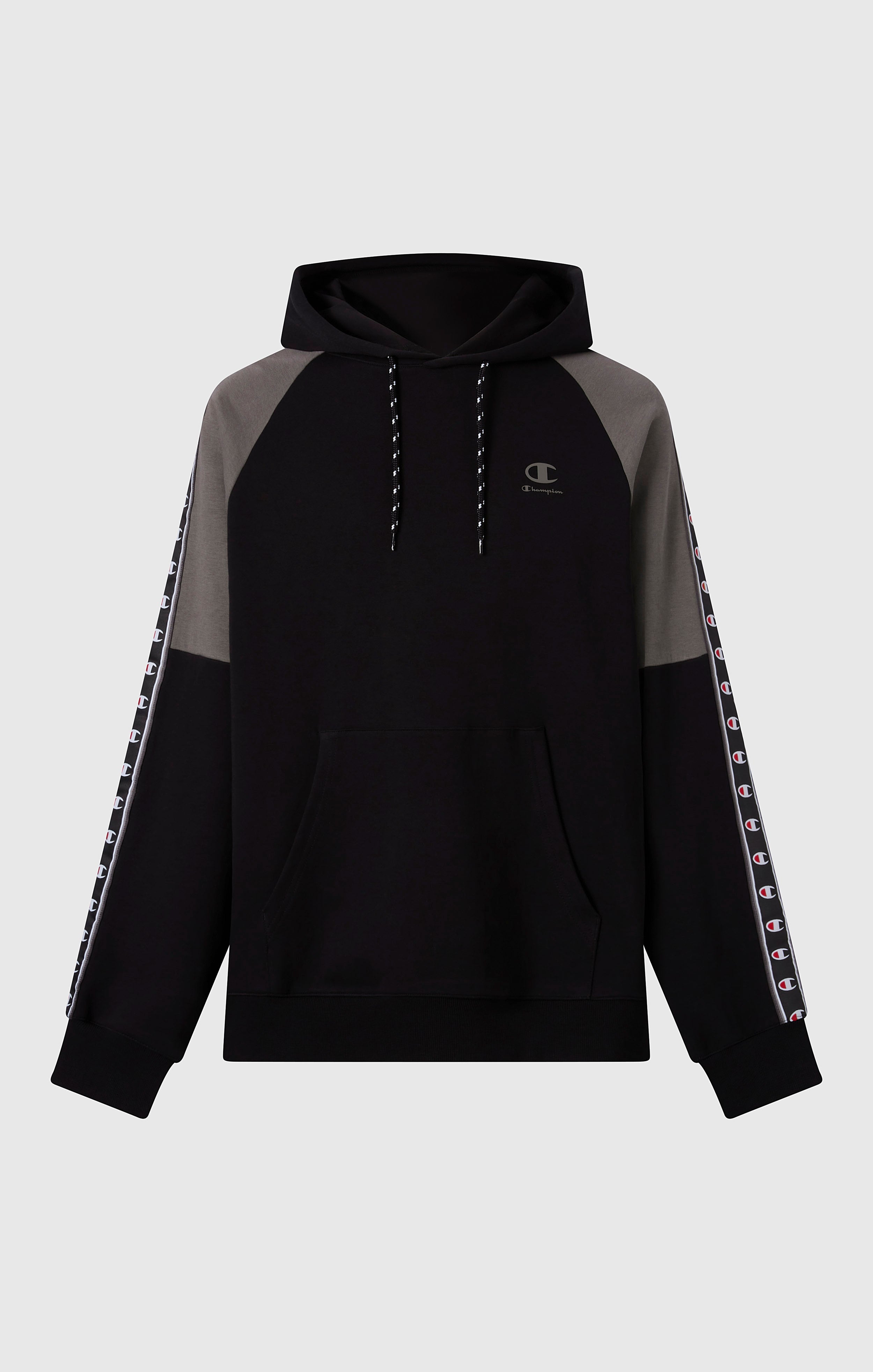 Sudadera con Capucha de Interlock con Tape Logo para Hombre