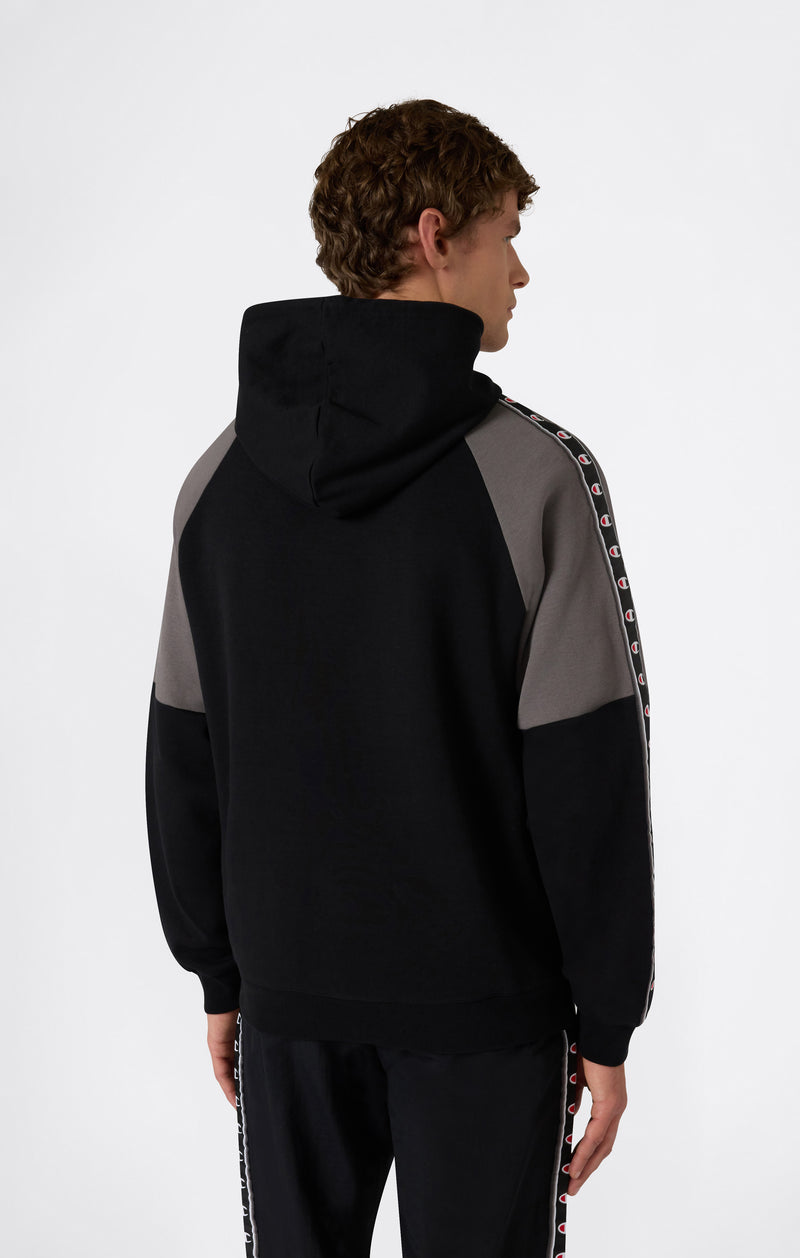 Men’s Interlock Tape Logo Hooded Sweatshirt