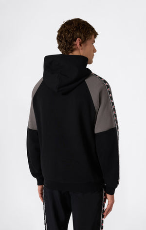 Men’s Interlock Tape Logo Hooded Sweatshirt