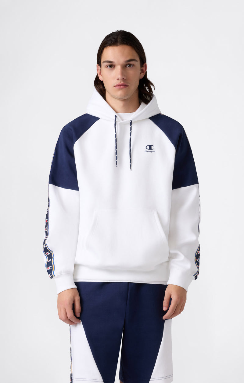 Men’s Interlock Tape Logo Hooded Sweatshirt