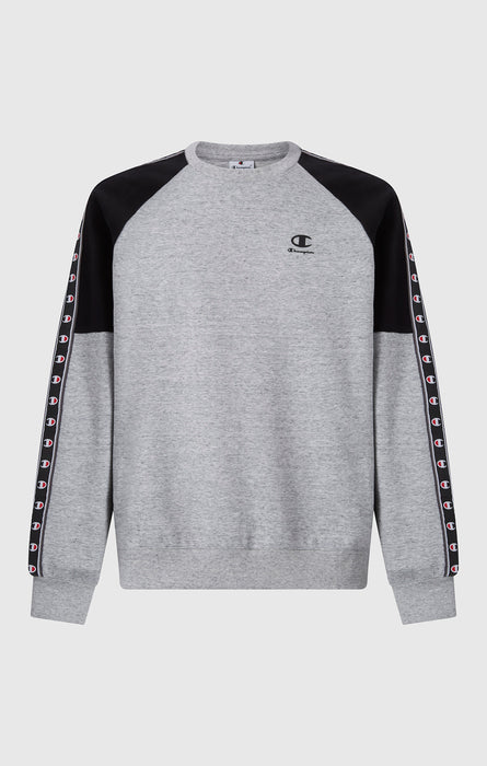 Men’s Interlock Tape Logo Crewneck Sweatshirt