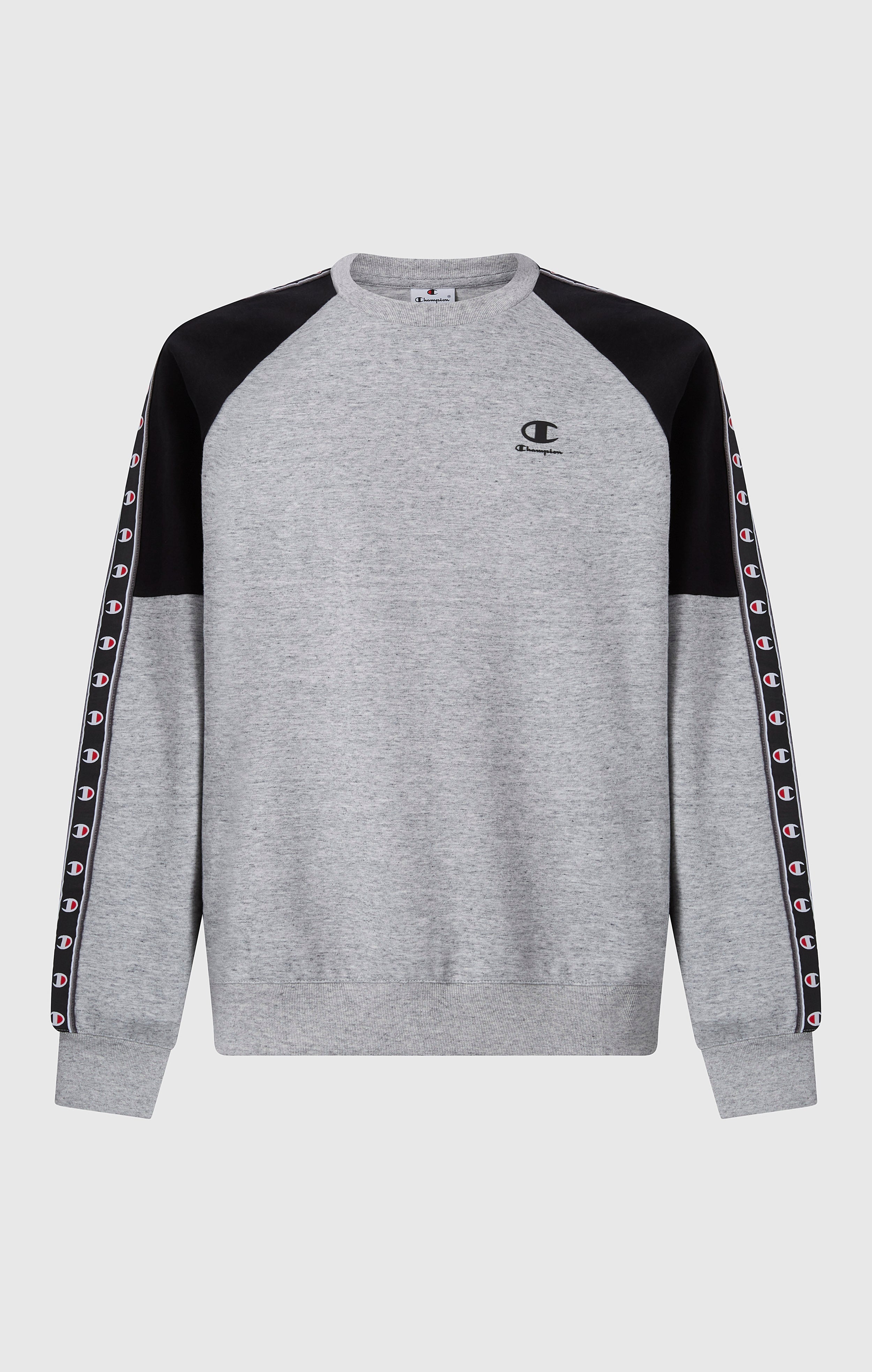 Men’s Interlock Tape Logo Crewneck Sweatshirt