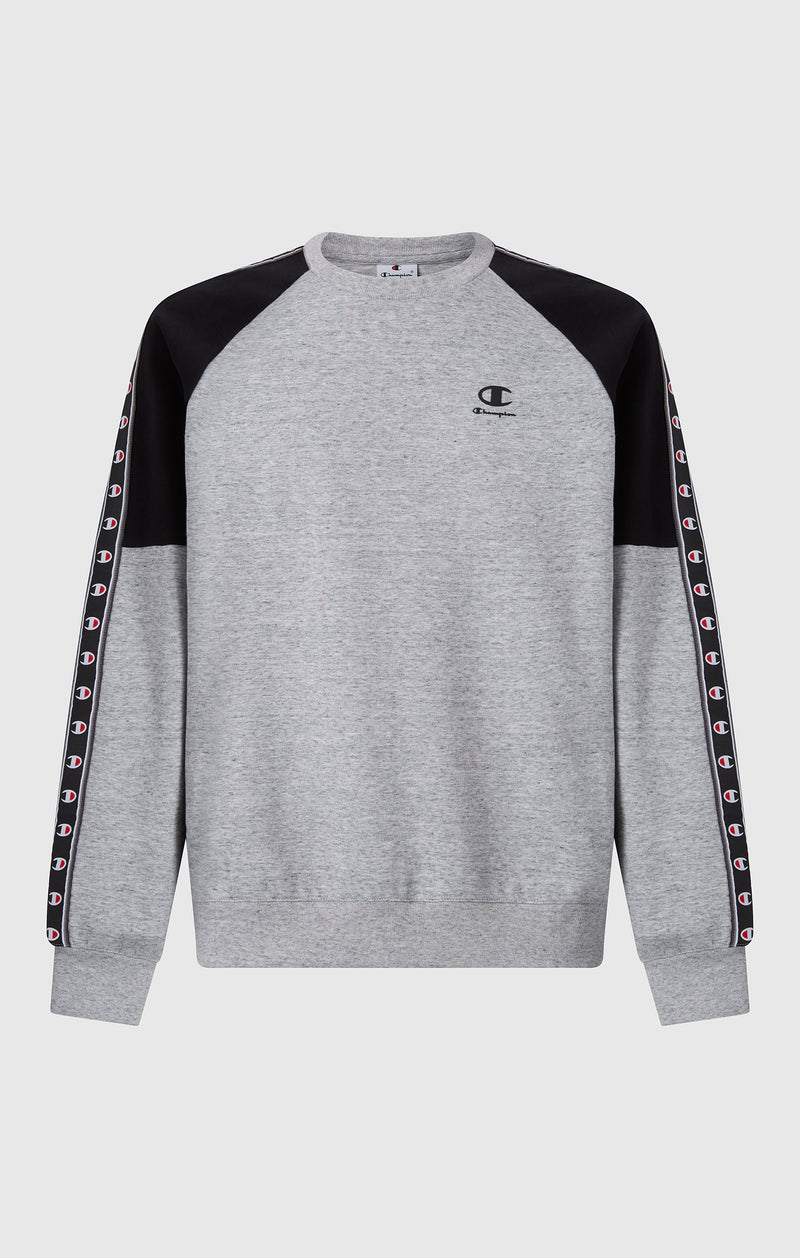 Men’s Interlock Tape Logo Crewneck Sweatshirt