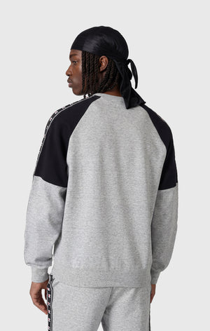 Men’s Interlock Tape Logo Crewneck Sweatshirt