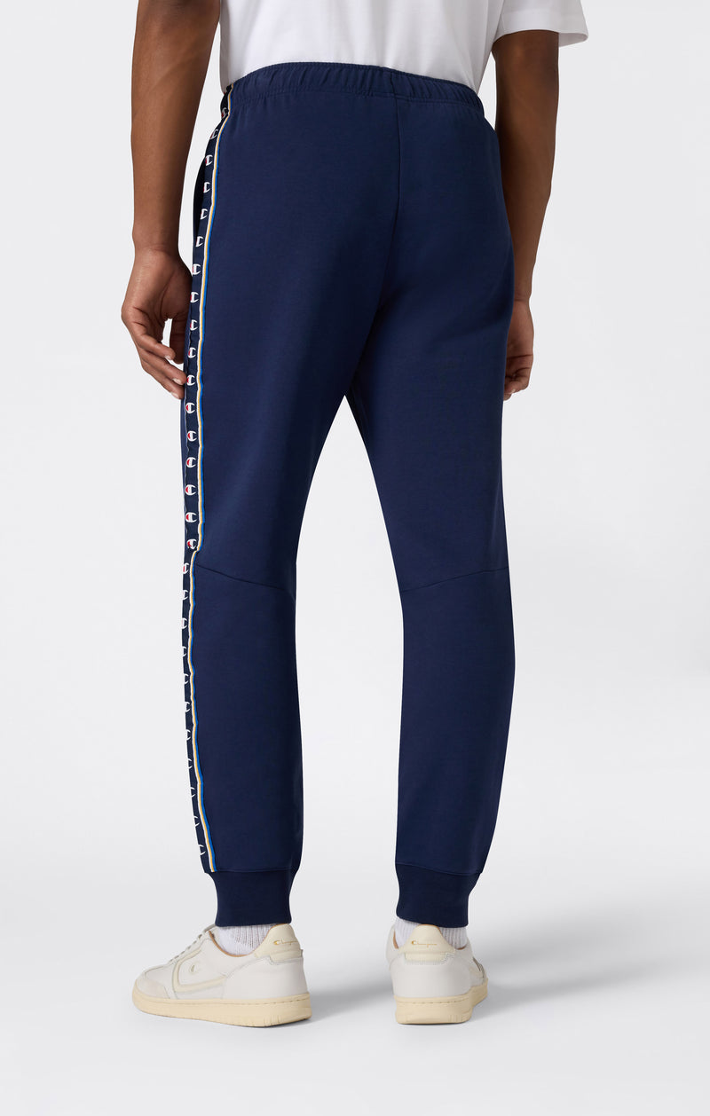 Men’s Interlock Tape Logo Rib Cuff Pants