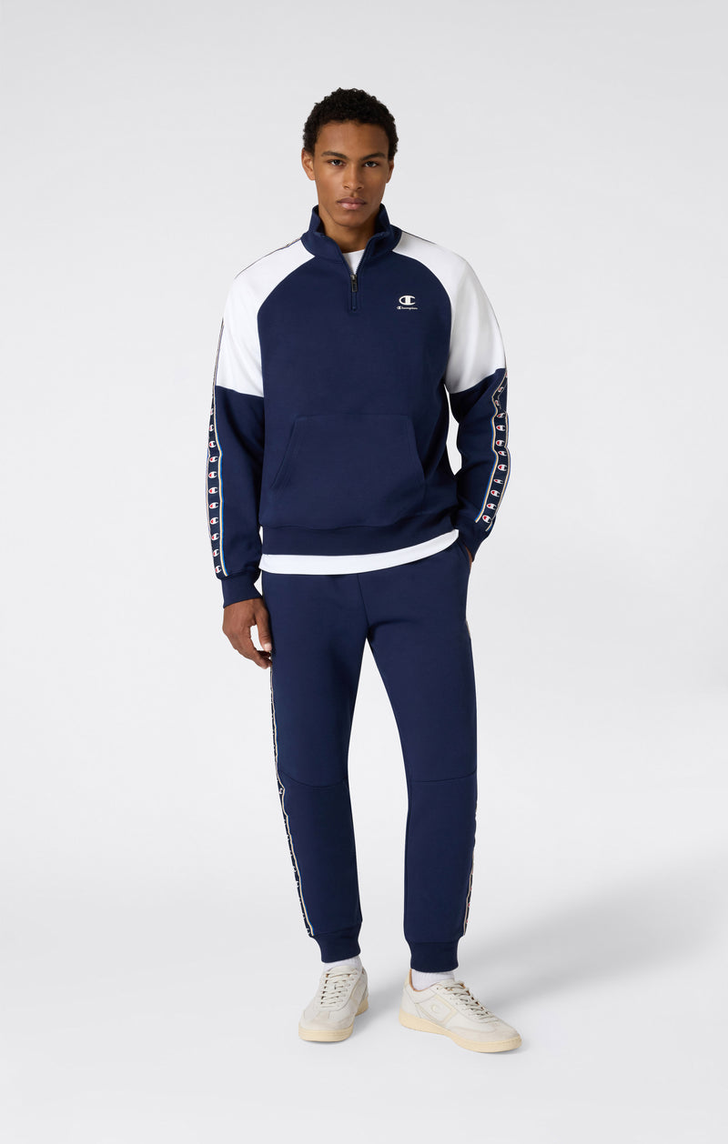 Men’s Interlock Tape Logo Rib Cuff Pants