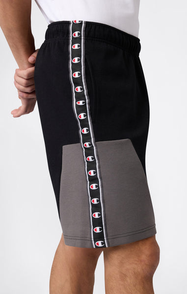 Herren Interlock Shorts mit Tape Logo