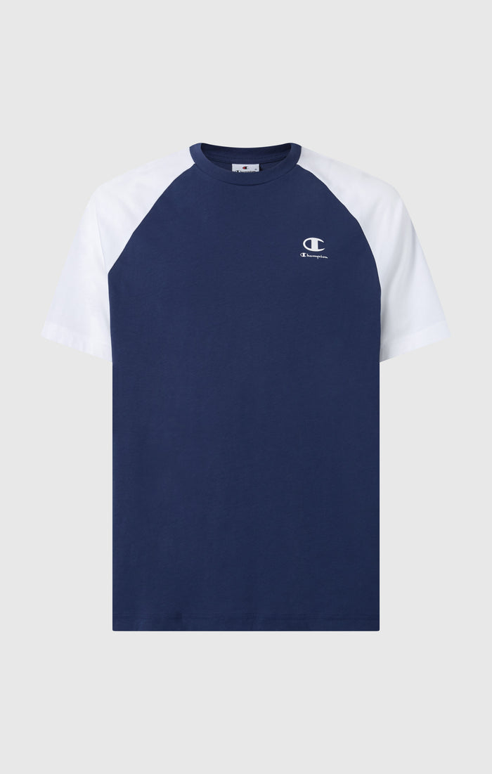 T-shirt avec Manches Raglan et Tape Logo pour Homme