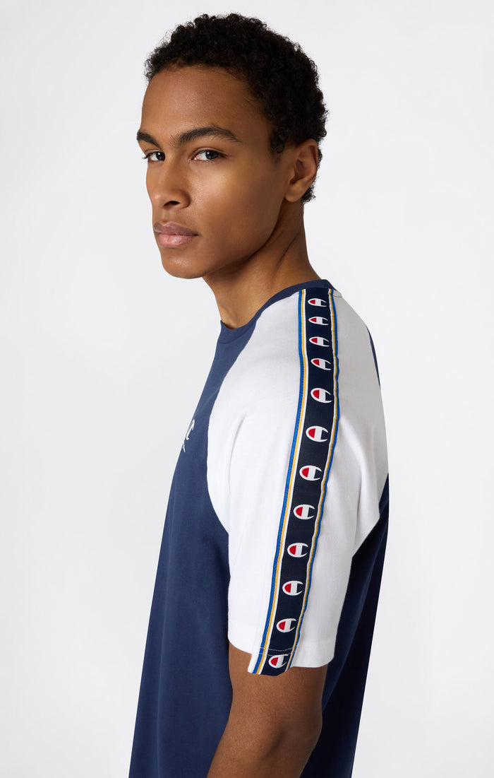 Men’s Tape Logo Raglan Sleeve T-Shirt