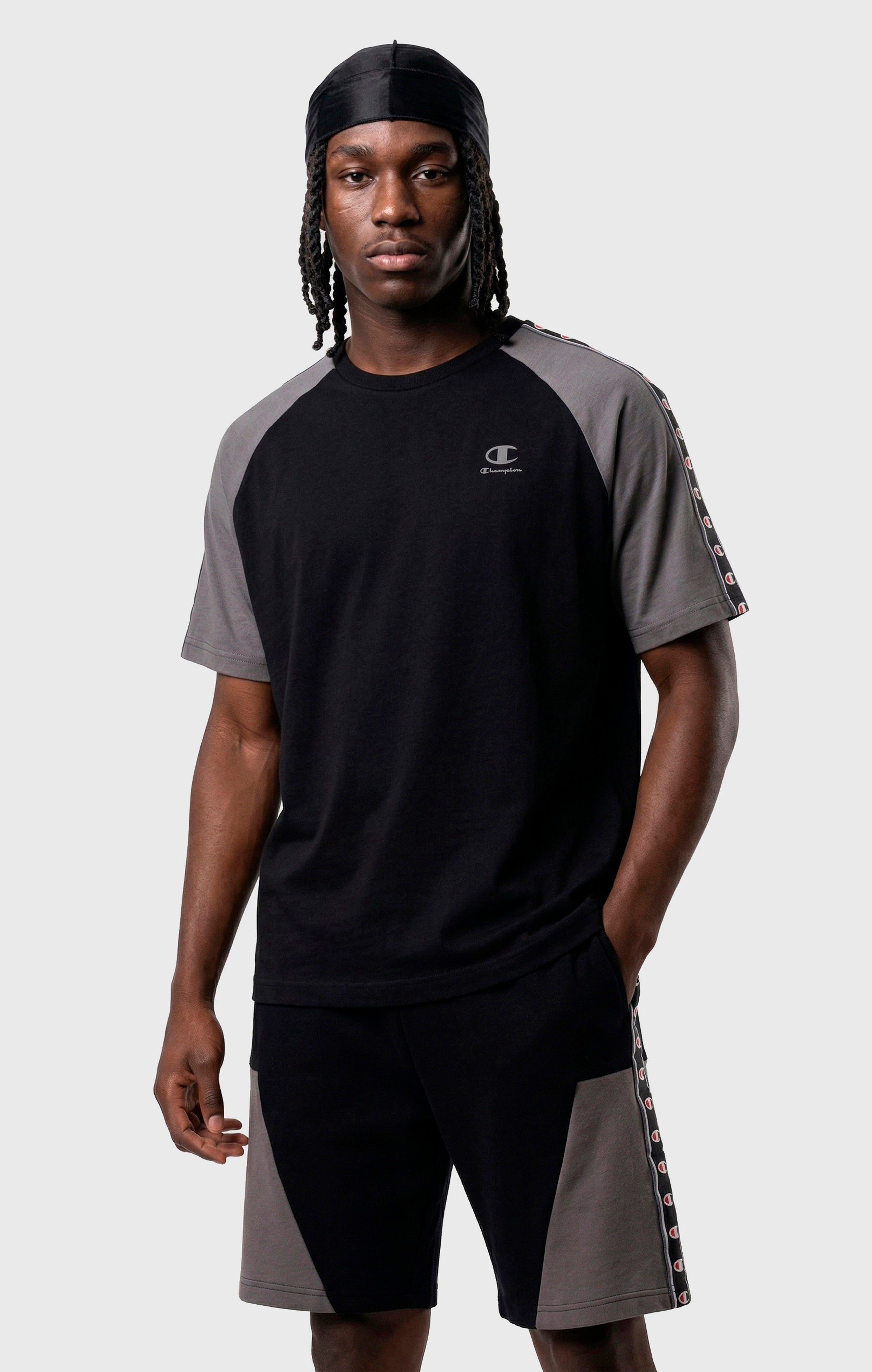 Men’s Tape Logo Raglan Sleeve T-Shirt