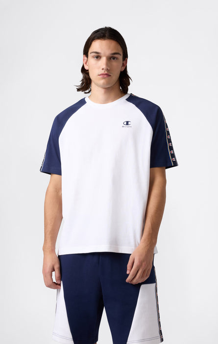 Men’s Tape Logo Raglan Sleeve T-Shirt