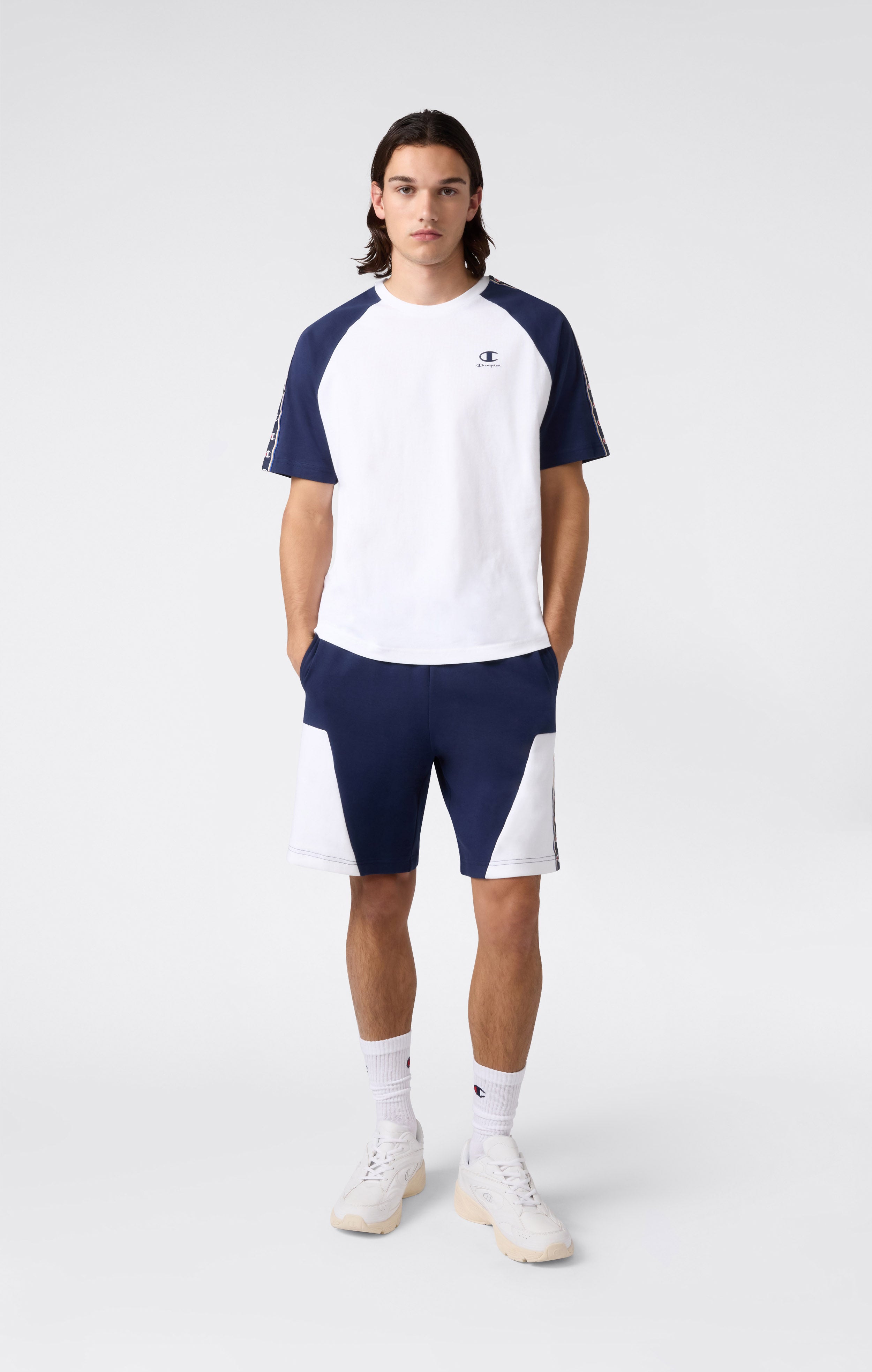 Men’s Tape Logo Raglan Sleeve T-Shirt