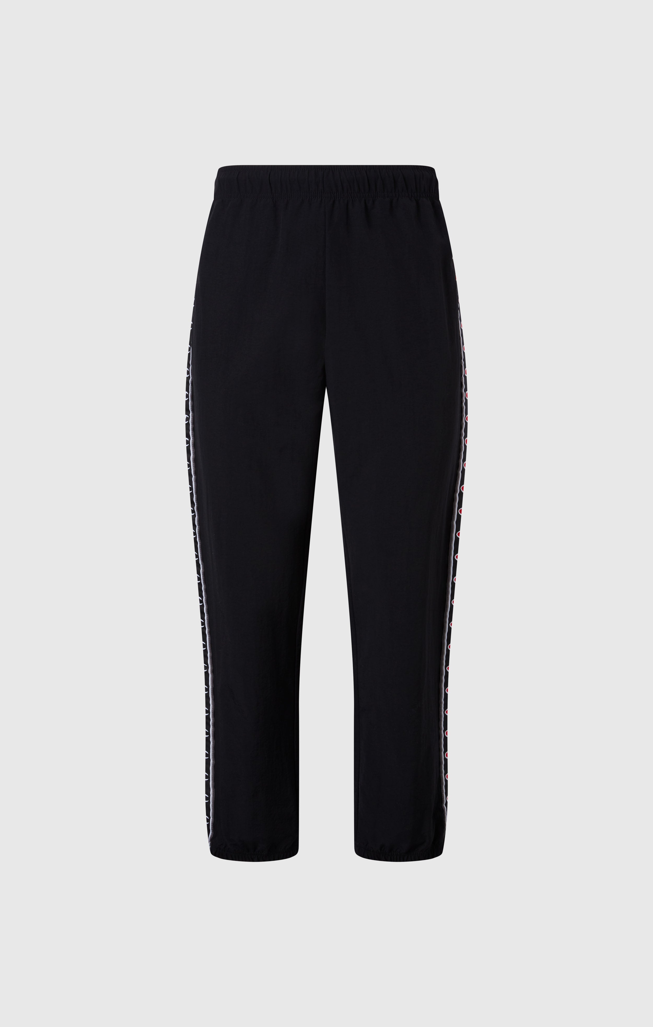 Pantalon Track avec Bas Élastiqué et Tape Logo pour Homme