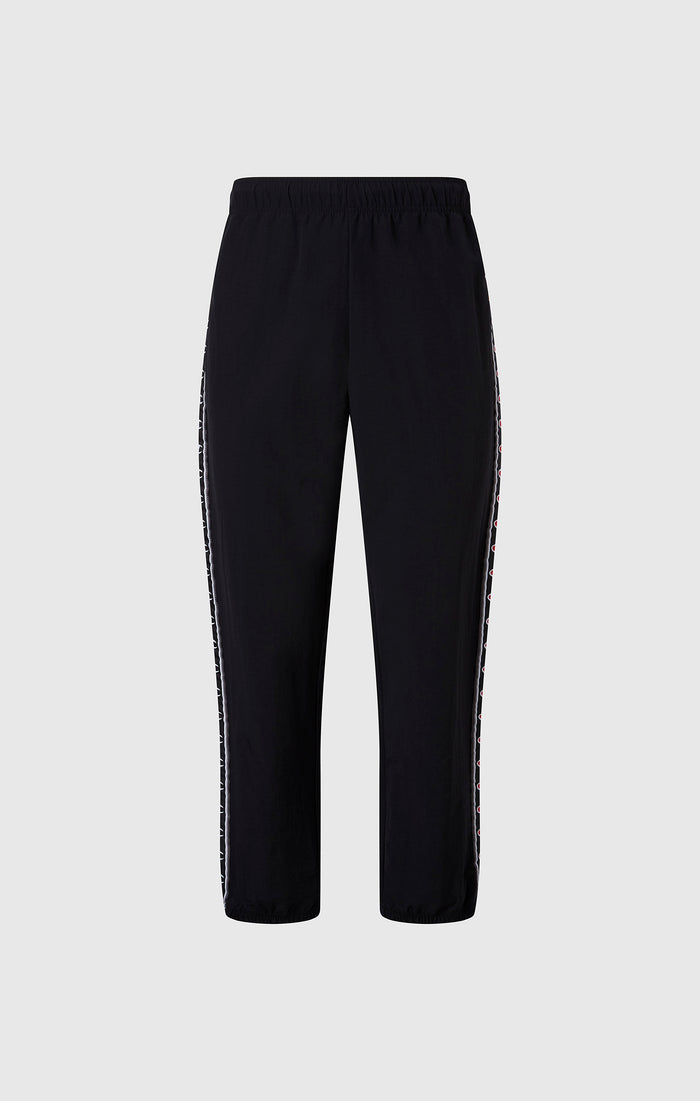Pantalon Track avec Bas Élastiqué et Tape Logo pour Homme