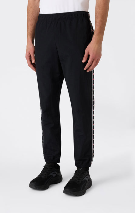Men’s Track Pants with Elastic Cuffs and Tape Logo